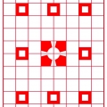 Sm BR SQ on red Grid