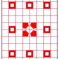 Sm BR SQ on red Grid